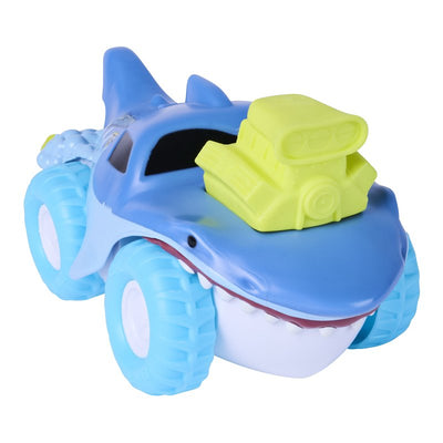 SwimWays 6074584 Monster Jam Air Boat Megolodon Shark Pool Toy