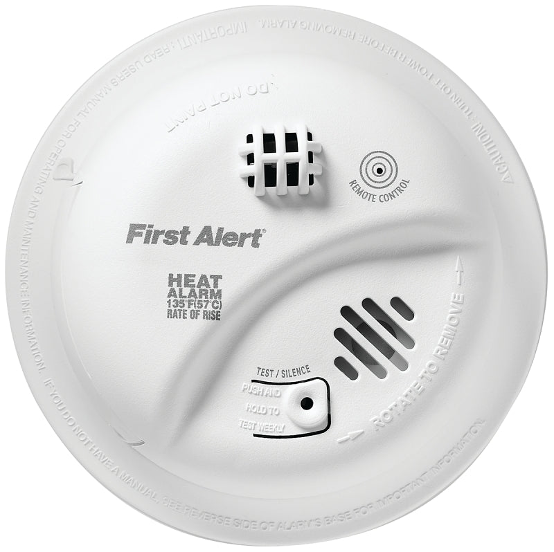 First Alert HD6135FB Heat Alarm with Battery Backup