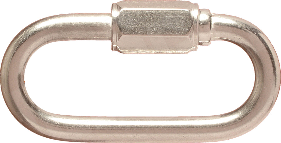 Henssgen Quick Link, Zinc, 3/16 in - Snaps Etc.