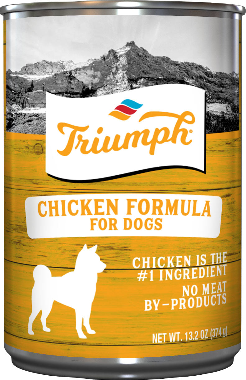 Triumph Canned Dog Food, Chicken, 13.2 oz
