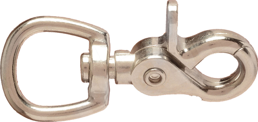 Henssgen Swivel Eye Trigger Snap, Zinc, 5/8 in - Snaps Etc.