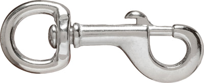 Henssgen Swivel Eye Bolt Snap, Zinc, 1 1/8 in - Snaps Etc.