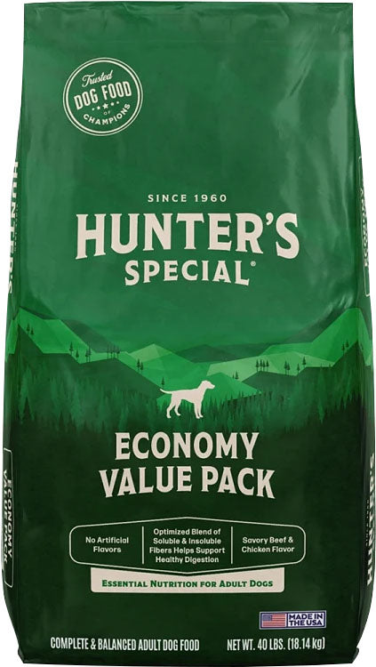 Hunter's Special Farm & Ranch Mini Chunks & Bones, 40 lb - Dry
