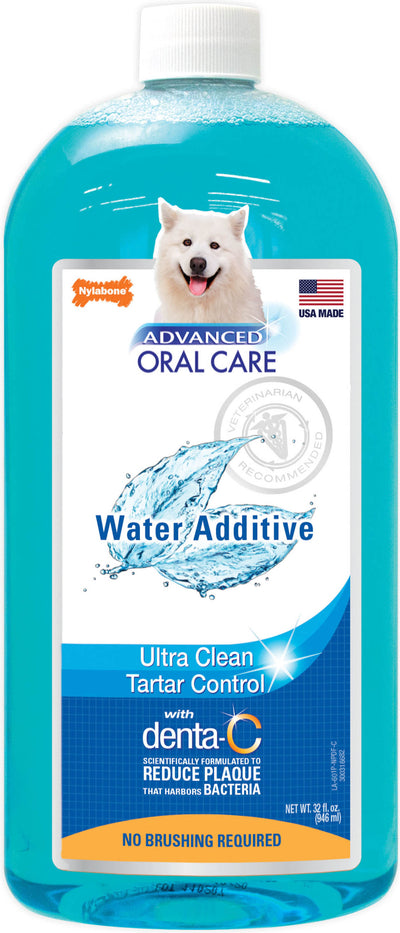 Nylabone Advanced Oral Care Liquid Tartar Remover, 32 oz - Dental Care