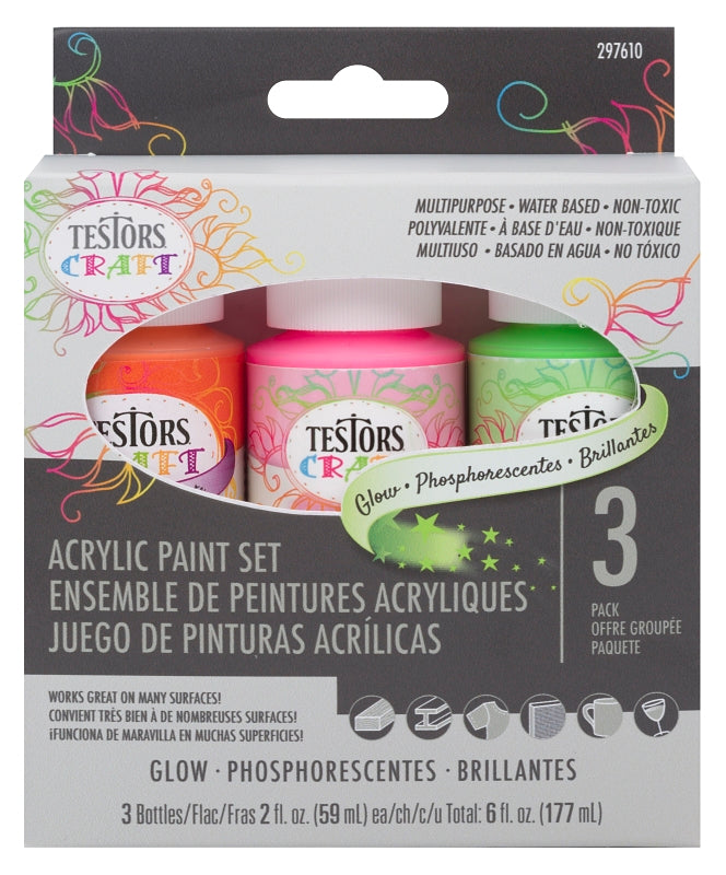 Testors 297610 Craft Paint Set