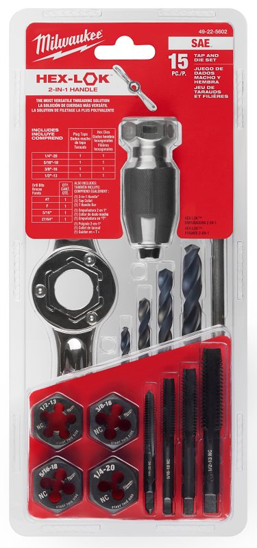 Milwaukee 49-22-5602 Tap and Die Set