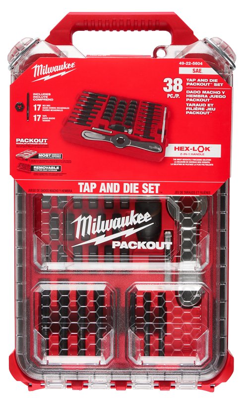 Milwaukee 49-22-5604 Tap and Die Set