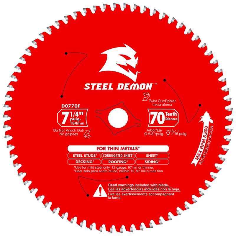 Diablo D0770F Circular Saw Blade