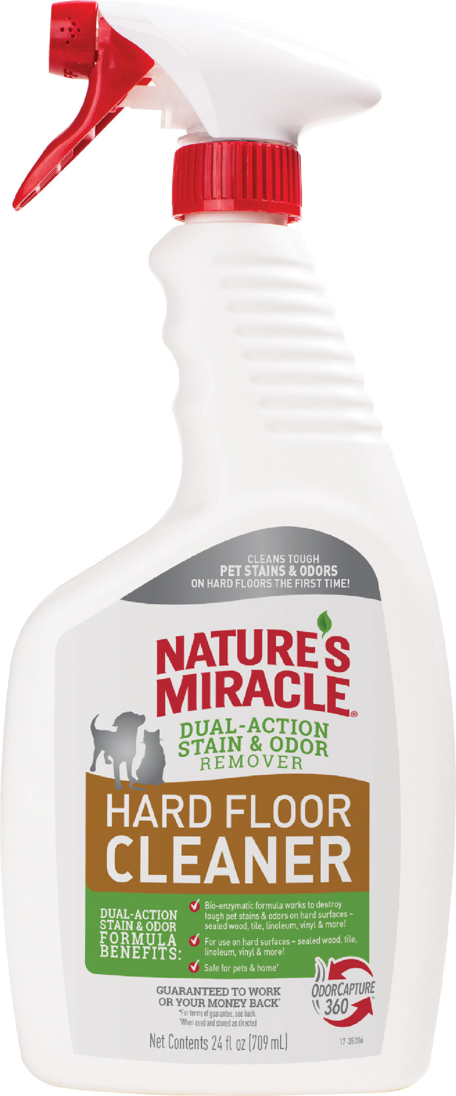 Nature's Miracle Hard Floor Cleaner Spray, 24 oz - Stain & Odor Removers