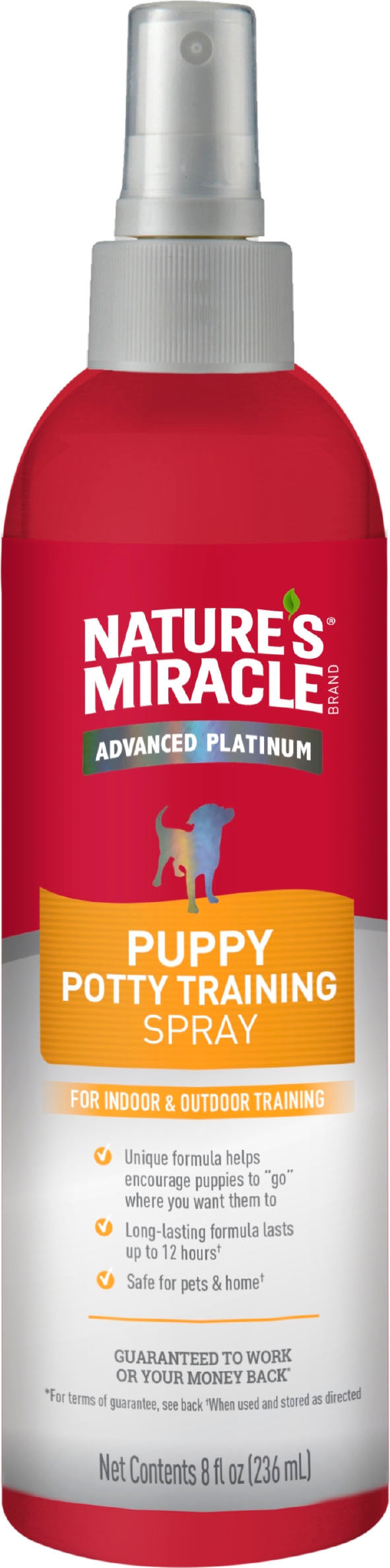 Nature's Miracle Adv Plt Puppy Potty Train Spray, 8 oz - Training Aids