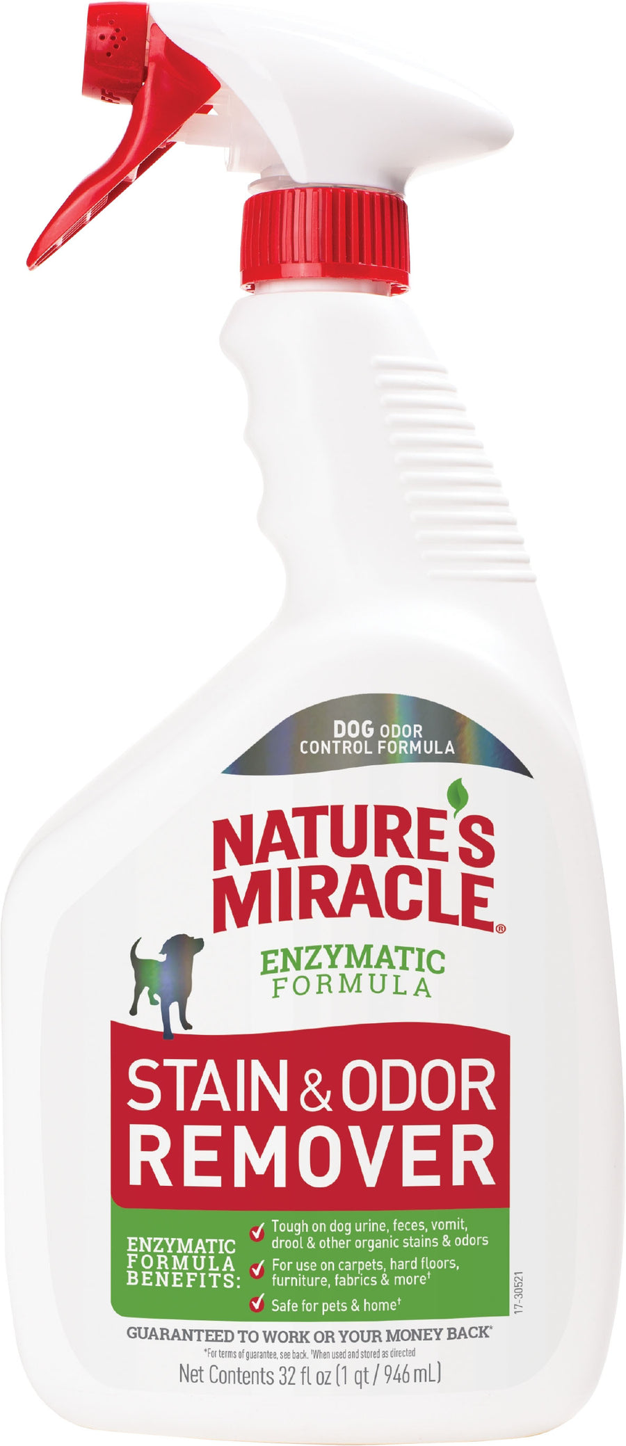 Nature's Miracle Stain & Odor Remover Spray Dogs, 32 oz - Stain & Odor Removers