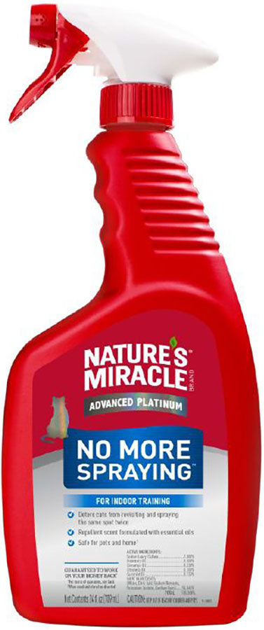 Nature's Miracle Adv Plt No More Spraying RTU, 24 oz - Repellants