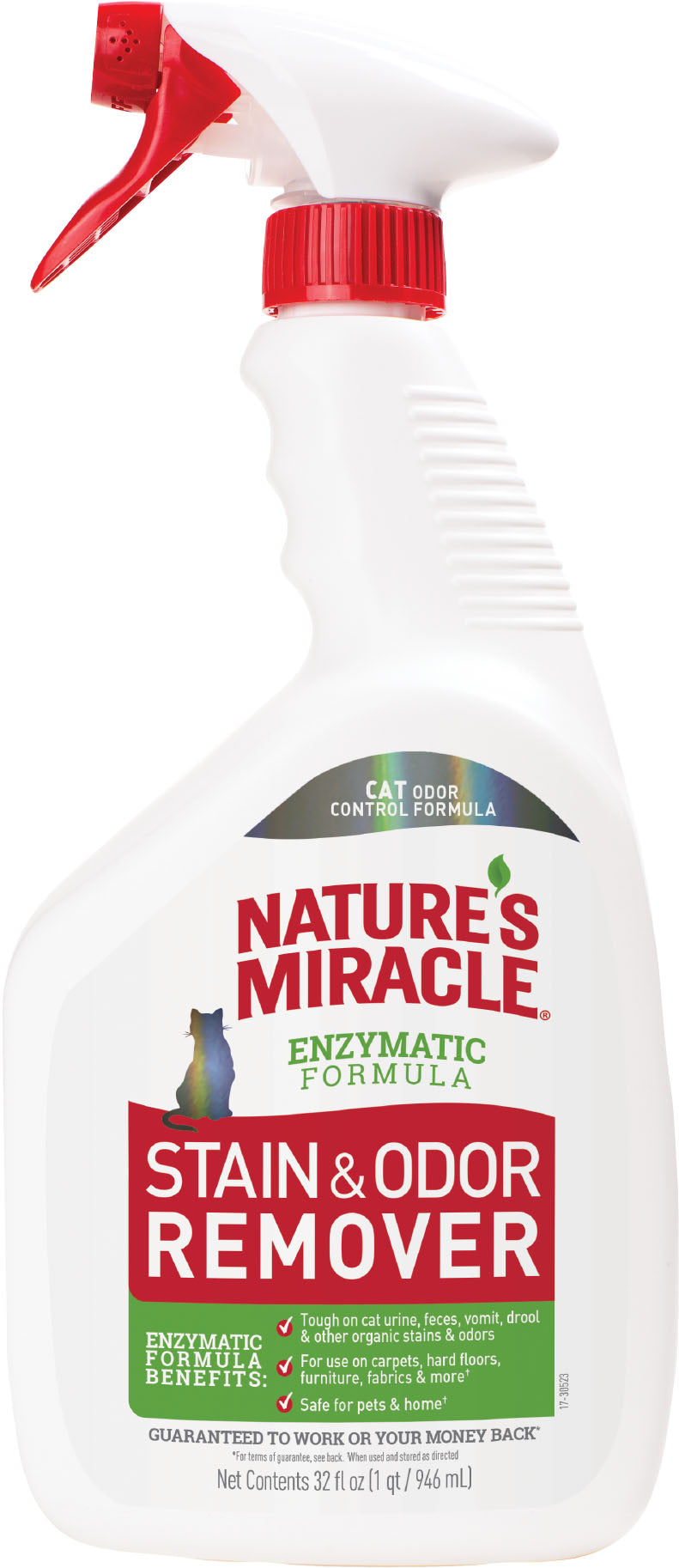Nature's Miracle Stain & Odor Remover Spray Cats, 32 oz - Stain and Odor Removers