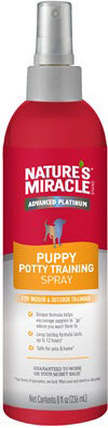 Natures Miracle Adv Plat Puppy Potty Train Spray, 16 oz - Training Aids
