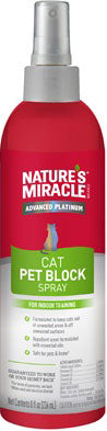 Nature S Miracle Adv Platinum Cat Pet Block Spray, 8 oz - Repellants