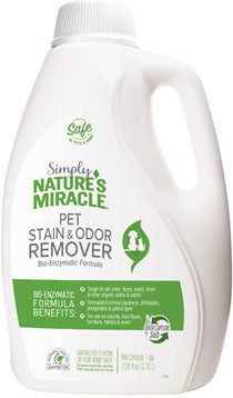 Nature's Miracle Simply Stain &odor Remover, 128 oz - Stain & Odor Removers