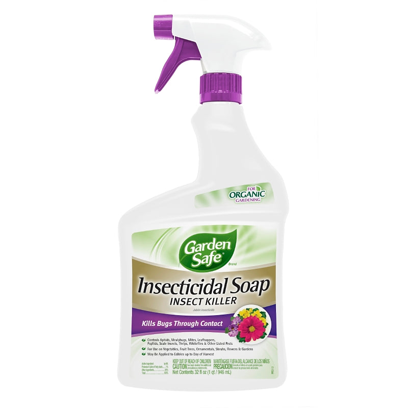 Garden Safe HG-93216 Ready-to-Use Insecticidal Soap Insect Killer