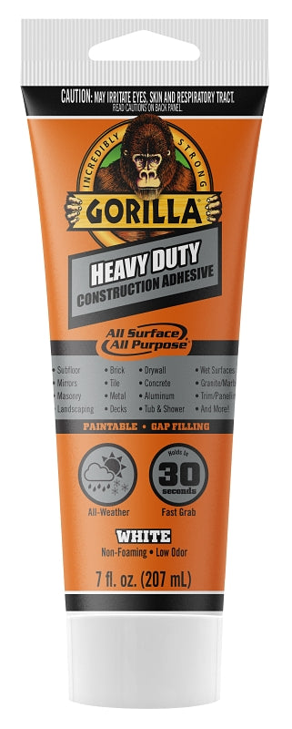 Gorilla 108724 Heavy-Duty Construction Adhesive