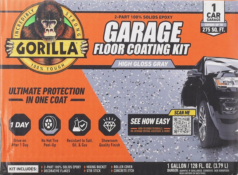 Gorilla 118492 Garage Floor Coating Kit