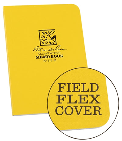 Rite in the Rain 374-M Memo Book with Field-Flex Cover
