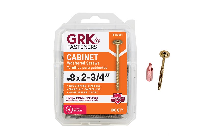 GRK Fasteners 12081 Cabinet Screw