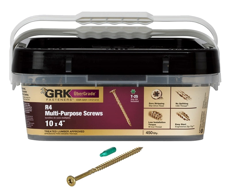 GRK Fasteners R4 121410 Screw