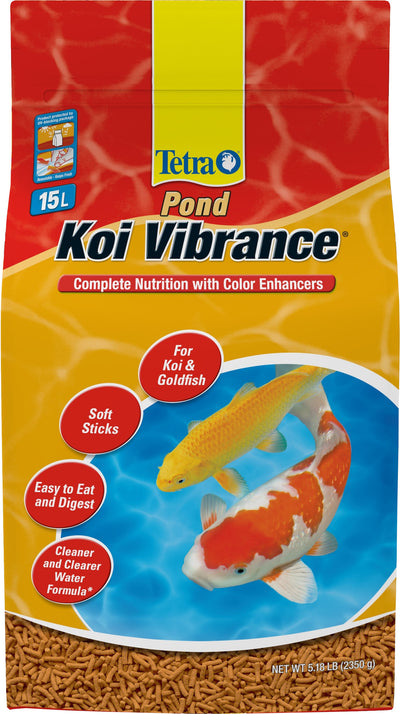 Tetra Pond Koi Vibrance Color Enhancing Sticks, 5.18lb