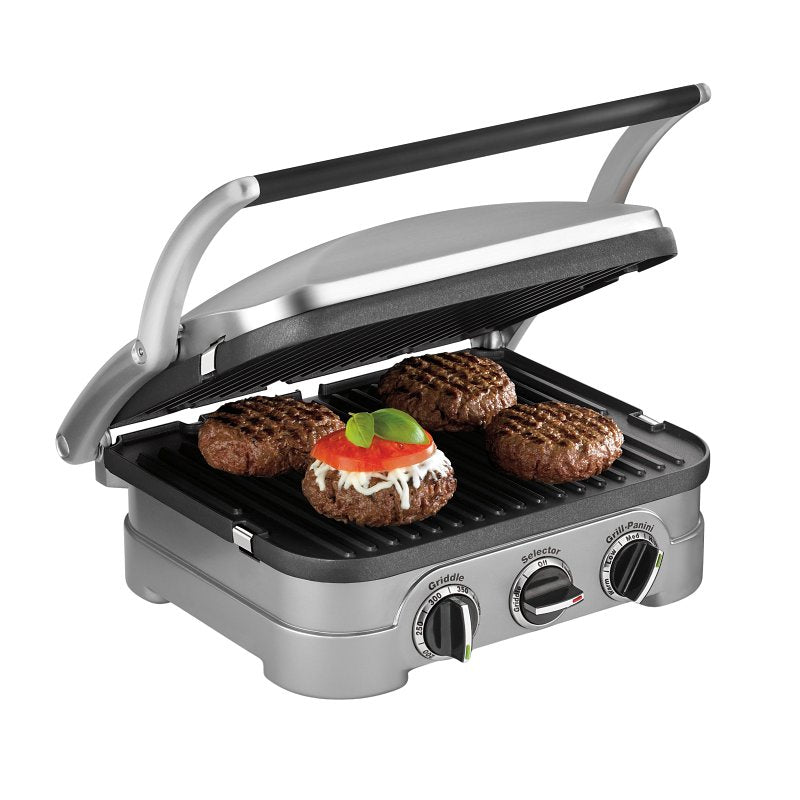 Cuisinart GR-4NNAS Indoor Griddle and Panini Press