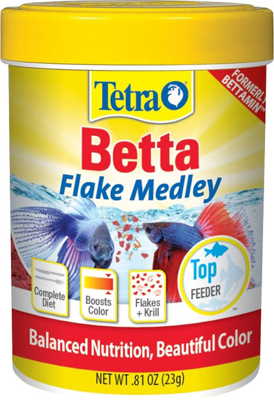 Tetra Betta Flake Medley, .81 oz