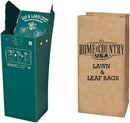 Leaf and Lawn Chute, 5 Paper Bags (30 Gallon).
