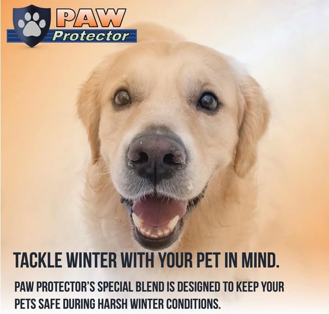 Pet Friendly Ice Melt - Pet Safe Salt for Melting Ice and Snow on Driveways, Walkways, and Sidewalks - Ice Salt That's Safe for Pets, Especially Dogs 20 lbs