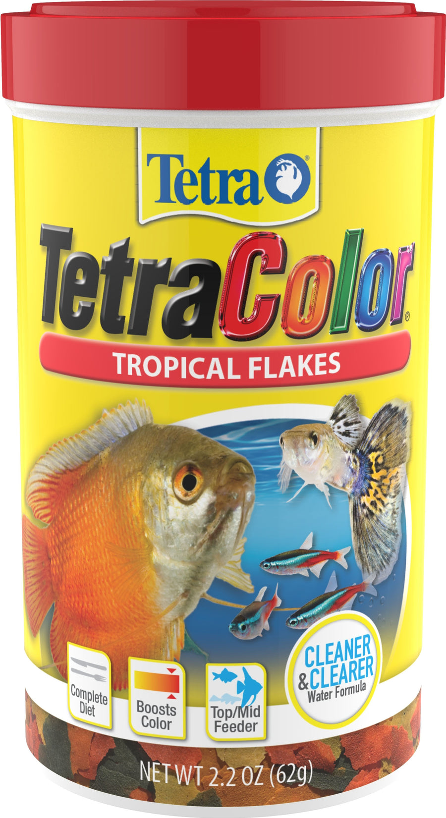 Tetracolor Tropical Flakes, 2.2 oz - Standard