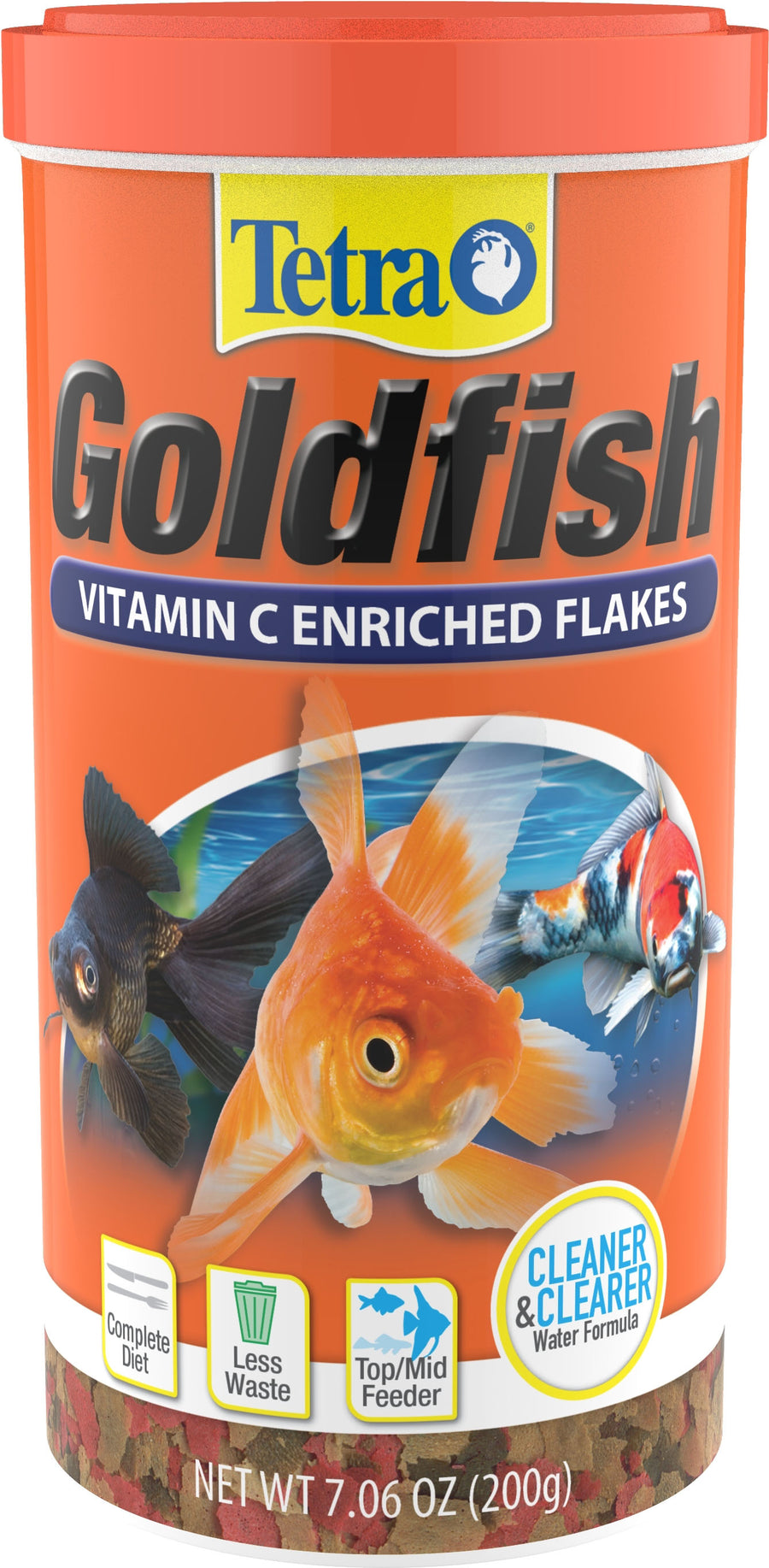 Tetrafin Goldfish Flakes, 7.06 oz - Standard