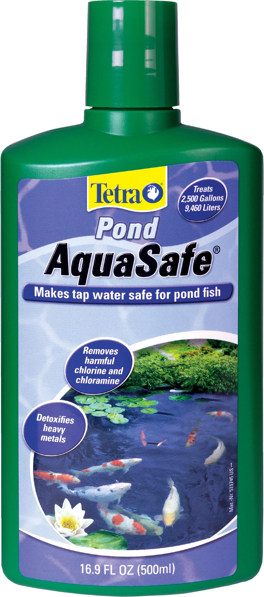 Tetra Pond Aquasafe Water Conditioner, 16.9 oz - Water Treatment