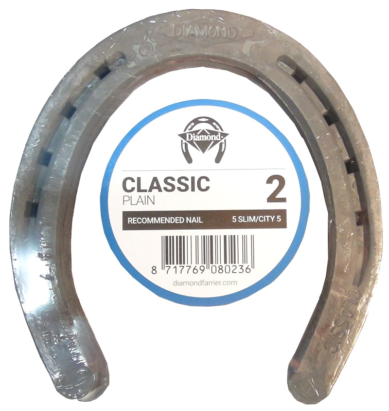Diamond Farrier DC2PR Classic Plain Horseshoe