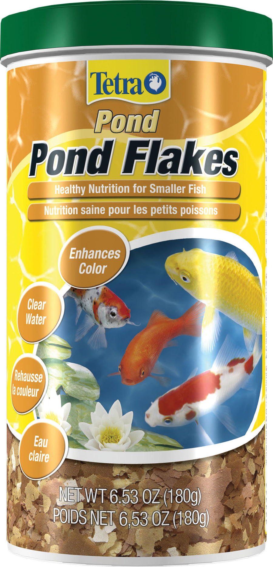 Tetra Pond Flaked Food for Small Fish, 6.53 oz - Flakes