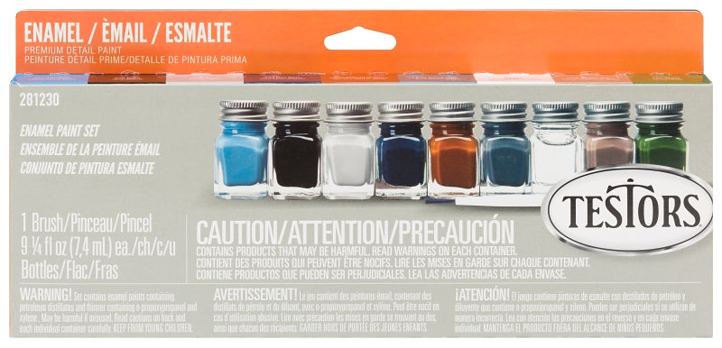 Testors 281230 Enamel Paint Set