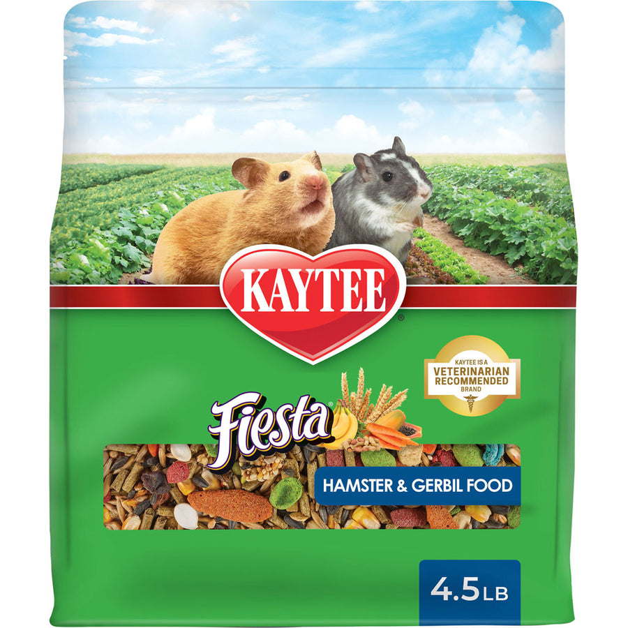 Kaytee Fiesta Hamster/Gerbil Food, 4.5 lb