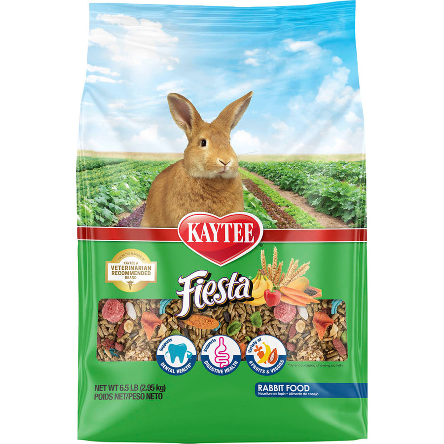 Kaytee Fiesta Rabbit Food, 6.5 lb