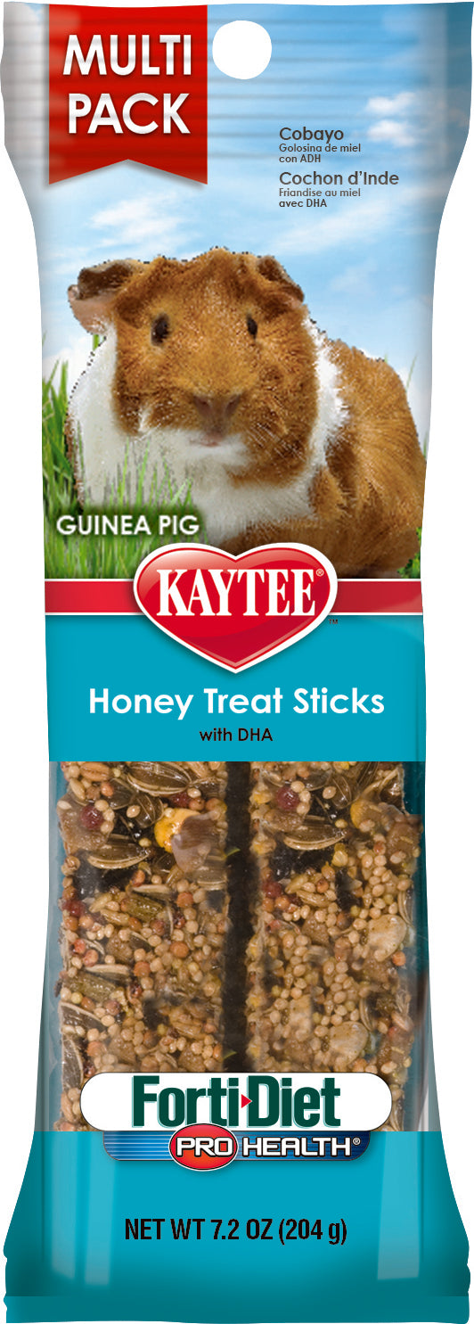 Kaytee Forti-Diet Pro Health Honey Stick Guinea Pig, 7.2 oz - Sticks