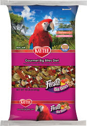 Kaytee Fiesta Big Bites Diet for Macaws, 10 lb - Parrot