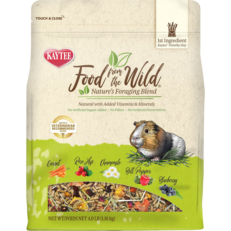 Kaytee Food from the Wild Guinea Pig Food, 4 lb