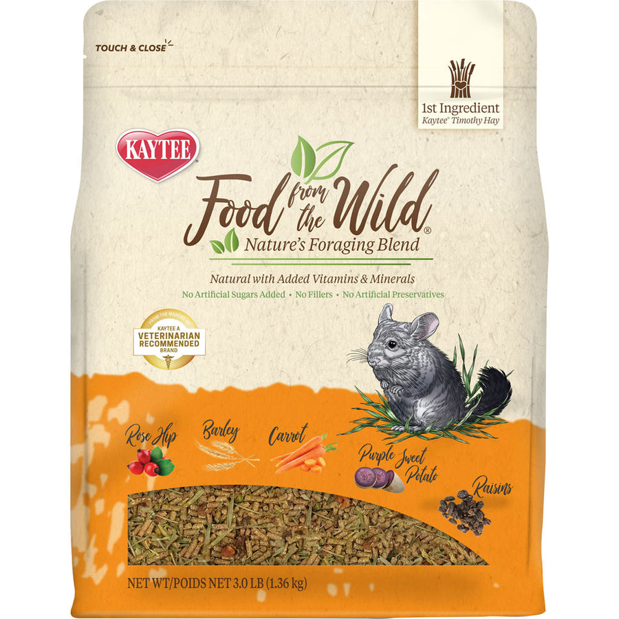 Kaytee Food from the Wild Chinchilla Food, 3 lb