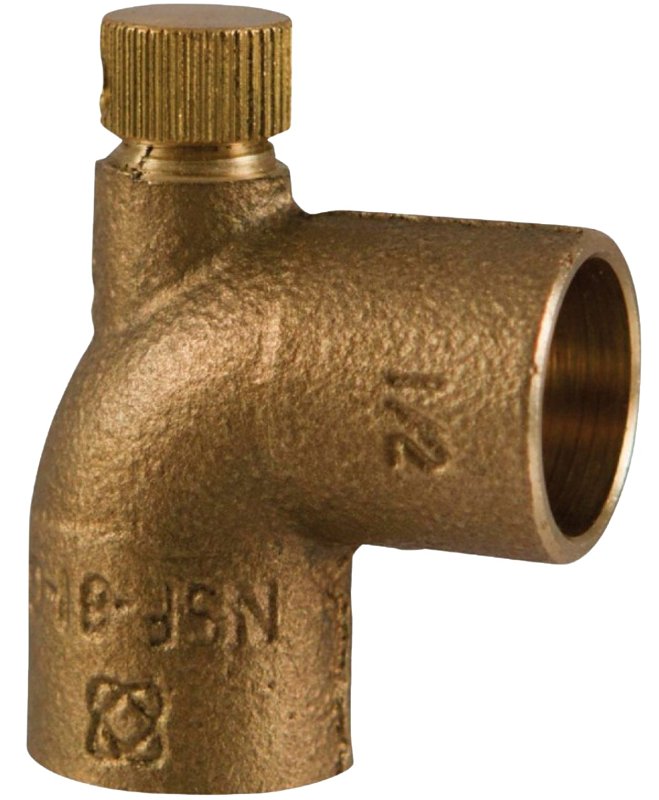 Nibco U705D-LF Series BF0050LC Vent Elbow with Forged Cap