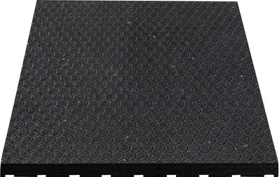 Flexgard Honeycomb Top Stall Mat, Black, 4 x 6 x 3/4 in - Stall Mats