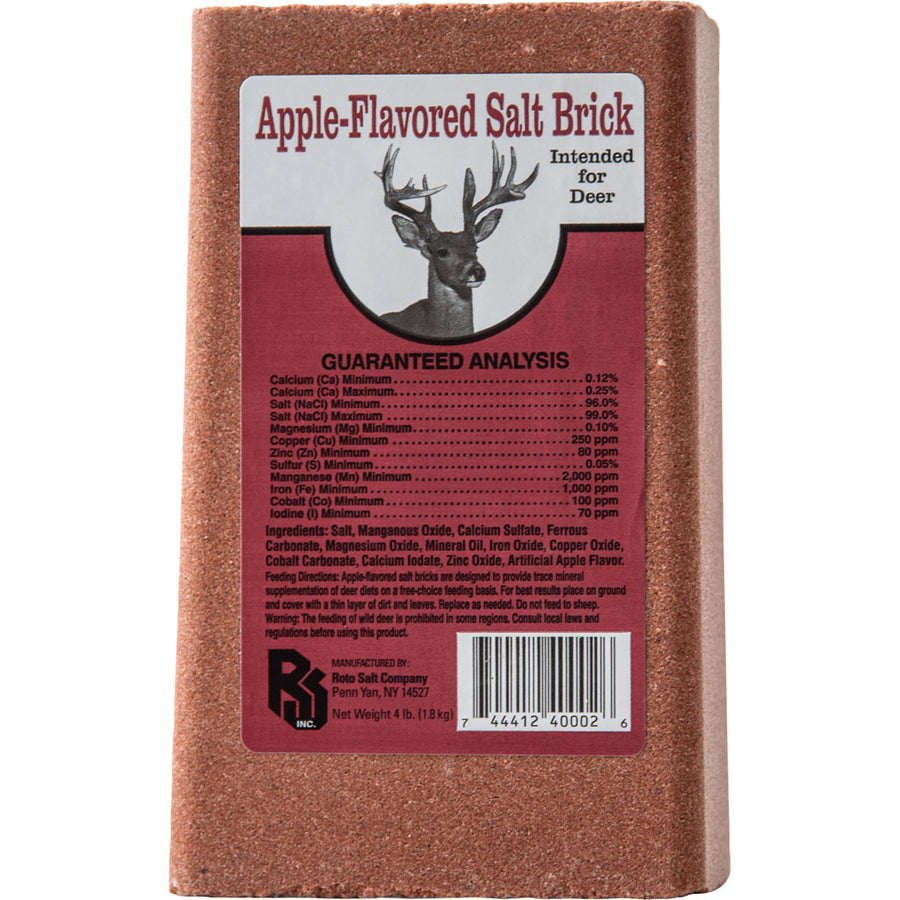 Salt Brick, Apple, 4 lb - Salt/Minerals
