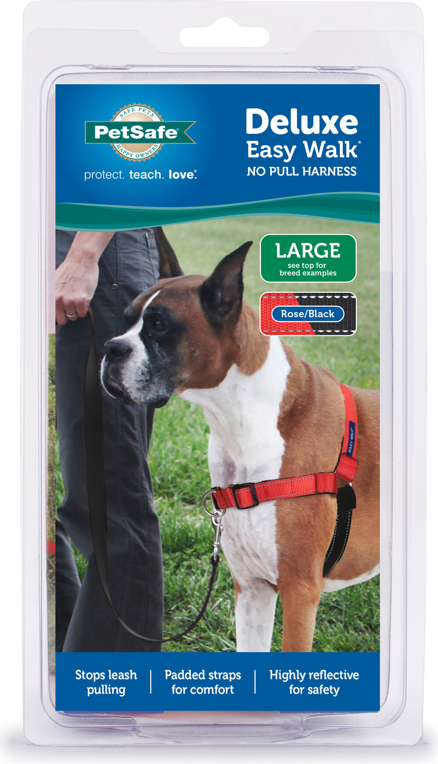 Petsafe Deluxe Easy Walk Harness, Red, LG - Harnesses
