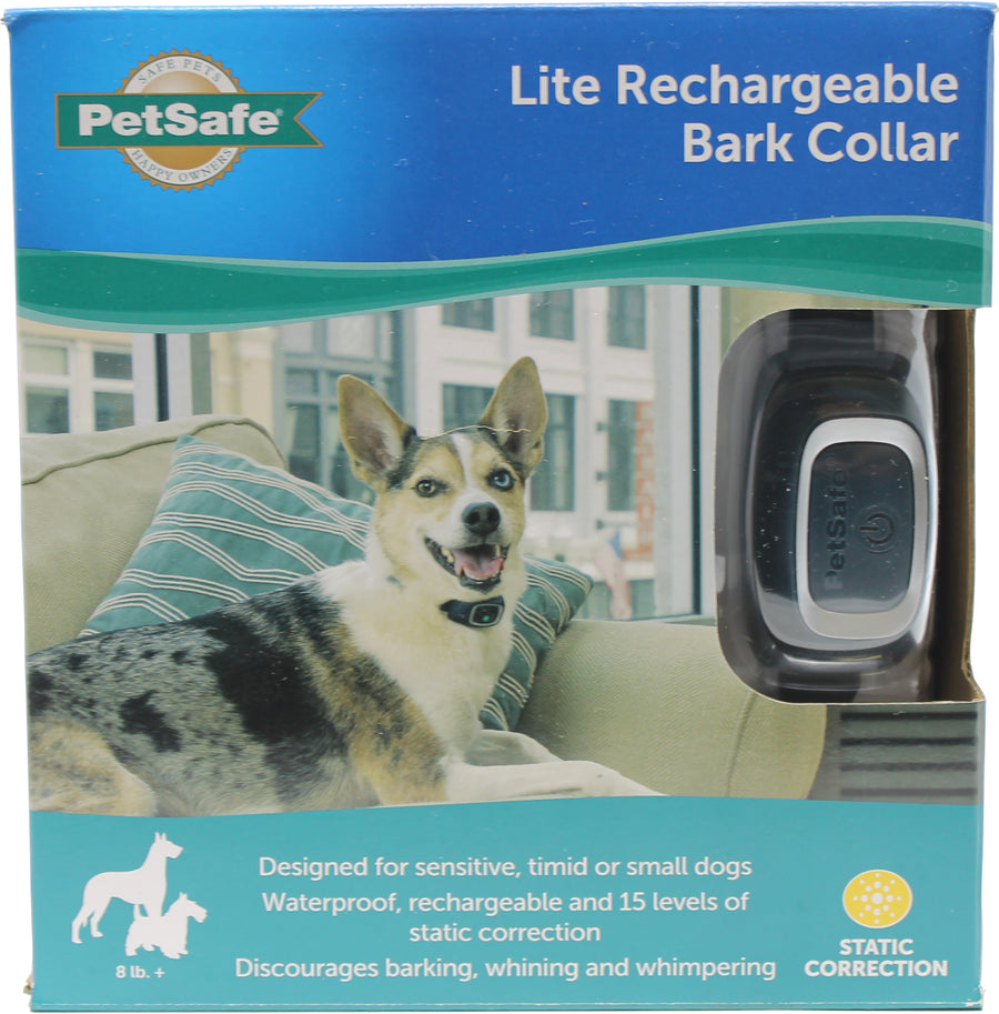 Petsafe Lite Rechargeable Bark Collar, > 8 lb - Barking Control