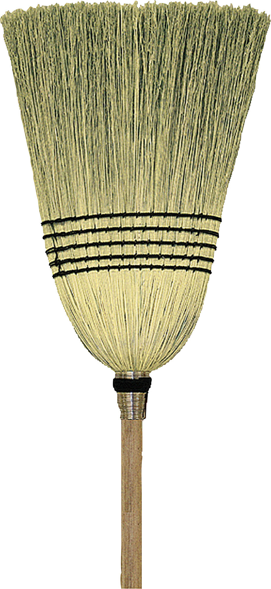 O-Cedar Commercial Parlor 100% Corn Broom, Natural, 12 in - Upright