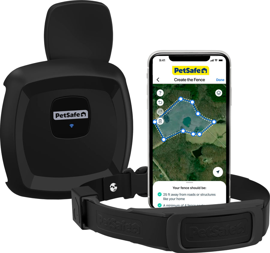 Petsafe Guardian Gps Dog Fence Collar System, Black, 13-28 in - Fencing & Zone Controls